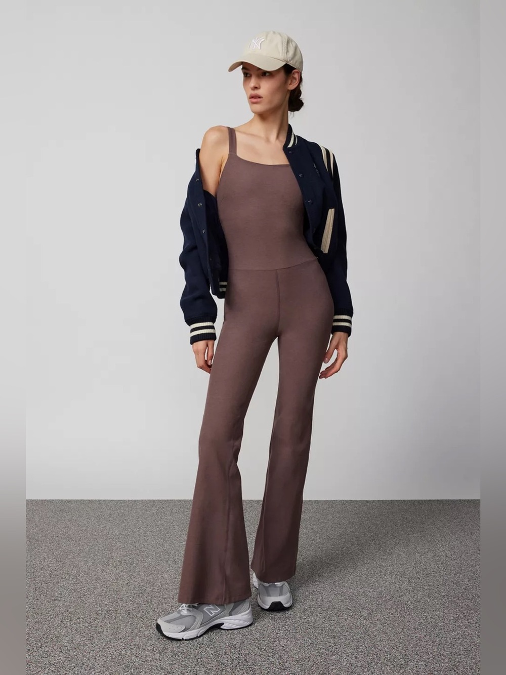 Beyond Yoga Beyond Yoga Hit The Scene Spacedye Flare Jumpsuit size small EUC